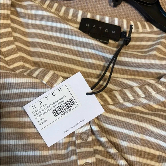 Hatch The Softest Rib Nursing Dress - Picture 4 of 4